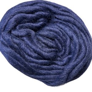 Unspun Wool Dark Blue 451 grams